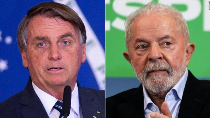 Jair Bolsonaro y Lula da Silva compiten por la presidencia de Brasil