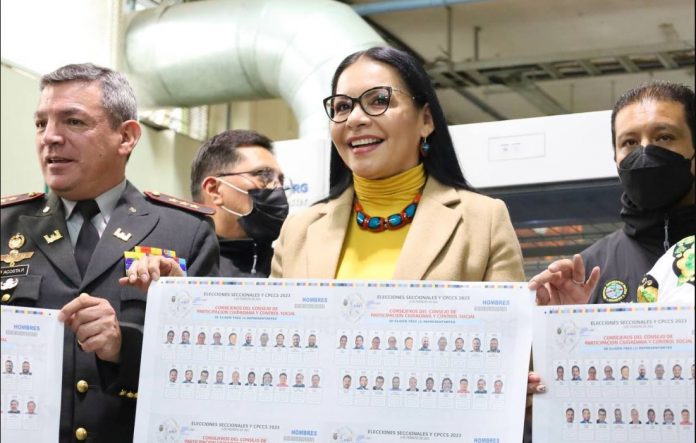 El Instituto Geográfico Militar empezó a imprimir las papeletas para las elecciones seccionales y del CPCCS Y