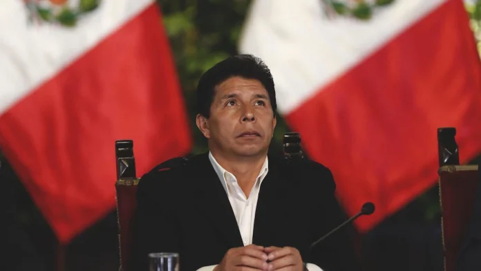 Pedro Castillo fue destituido y detenido en Perú.