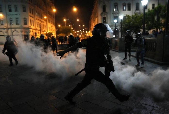 Protestas en Perú