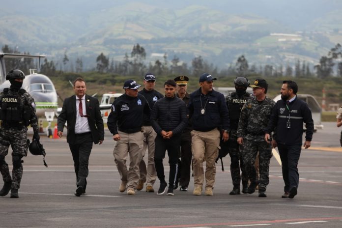 Germán Cáceres regresó a la cárcel de La Roca