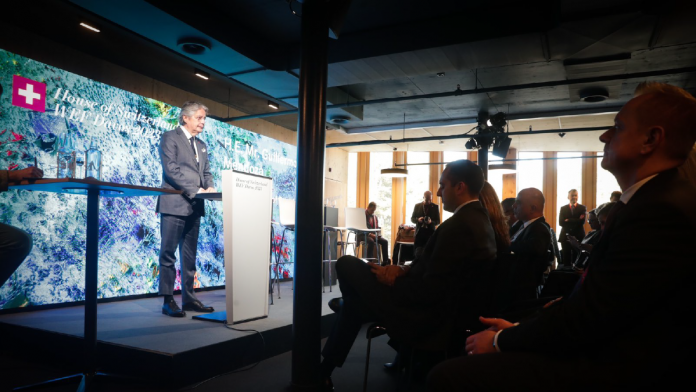 El presidente Guillermo Lasso participó en la inauguración del Foro Económico Mundial en Davos