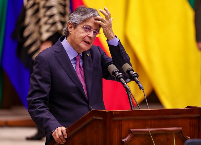 El presidente de Ecuador, Guillermo Lasso, en una imagen de archivo