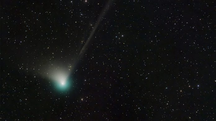 Un cometa verde, recientemente descubierto, aparecerá muy pronto en el cielo por primera vez en 50.000 años.