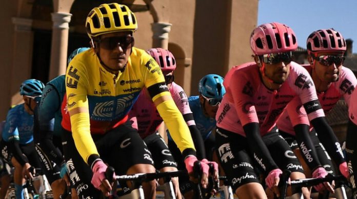 Richard Carapaz y Jonathan Caicedo competirán en el GP Miguel Indurain y Jonathan Narváez en el Tour de Flandes