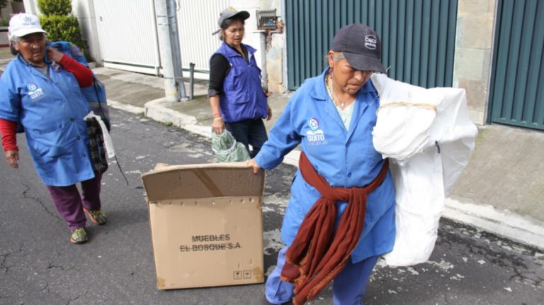 El reciclaje, una difícil labor en el Ecuador