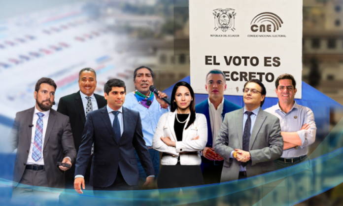 Candidatos presidenciales en elecciones anticipadas 2023.