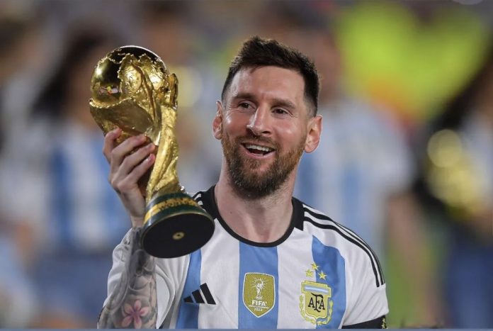 Messi le dice adiós al campeonato mundial.