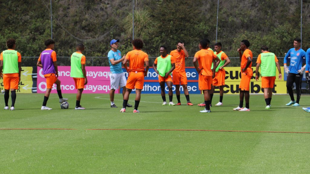 La Selección Sub23 de Ecuador se prepara para el desafío del