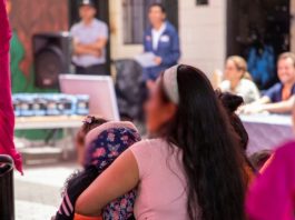 Mujeres privadas de libertad en un centro de reclusión