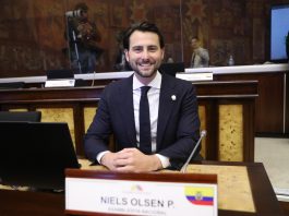 Niels Olsen fue electo presidente de la Asamblea Nacional con 80 votos. Su elección marca un nuevo rumbo político.