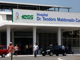 El Hospital Teodoro Maldonado Carbo enfrenta una crisis desde la madrugada de este martes 20 de mayo de 2025, al quedarse sin luz ni agua.