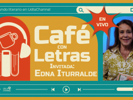 Edna Iturralde en Café con Letras