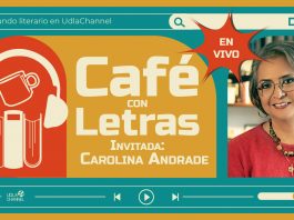 Carolina Andrade Freire analiza el ruido digital y la identidad en su novela "A orillas de un relato", presentada en Café con Letras.