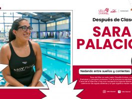 Sara Palacios, nadadora ecuatoriana de ultradistancia, cruzó el Estrecho de Gibraltar y avanza en el desafío Ocean’s Seven.