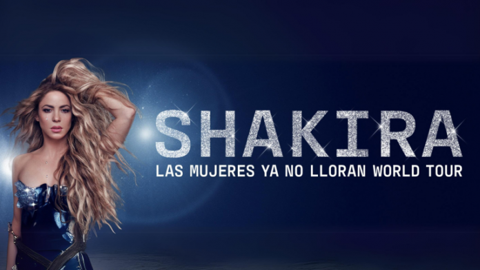 Shakira realizará su concierto “Las mujeres ya no lloran” el 8 de noviembre.